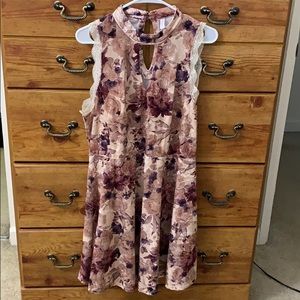 Velvet flower dress! Perfect for holidays!